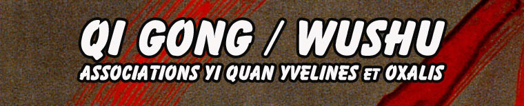 QI GONG / WUSHU  Association Yi quan Yvelines et Oxalis